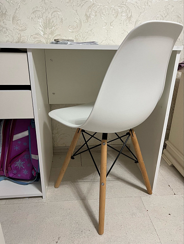 Пластиковый стул Eames PC-015 серый фото покупателя 129