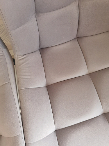 Стул на металлокаркасе Челси бежевый / белый каркас фото покупателя 13