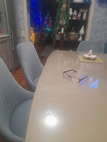 Стул на металлокаркасе Kora gray / black фото покупателя 445