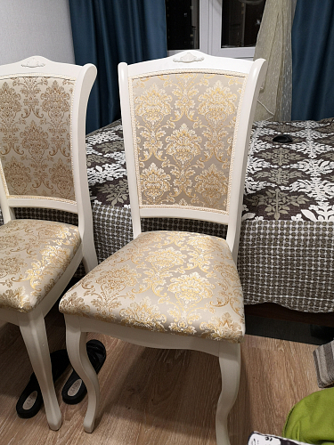 Деревянный стул Луиджи молочный / бежевый фото покупателя 16