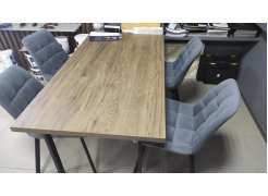 Стул на металлокаркасе Челси белый / латте фото покупателя 170