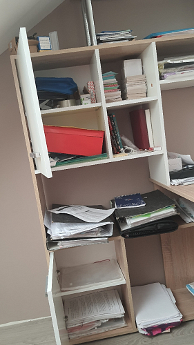 Компьютерный стол КС15 левый дуб сонома фото покупателя 13