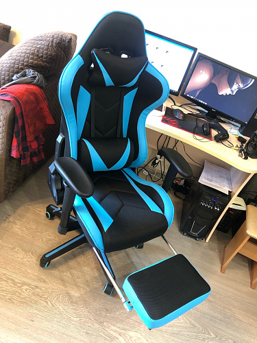 Компьютерное кресло Kano черное / красное фото покупателя 77