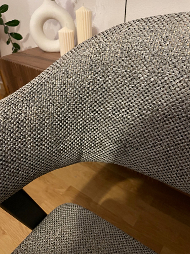 Стул на металлокаркасе Twin gray / black фото покупателя 57