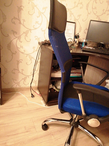 Компьютерное кресло Arano синее фото покупателя 59