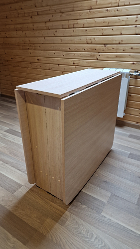 Стол обеденный раздвижной СтК7 дуб молочный фото покупателя 207