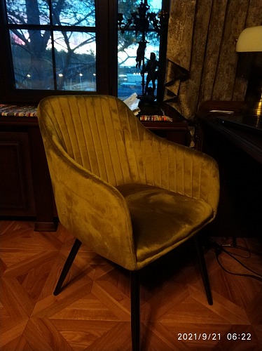 Стул на металлокаркасе Slam dark beige фото покупателя 109