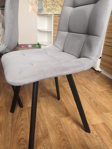 Стул Чилли 2 темно-серый  / черный фото покупателя 1250