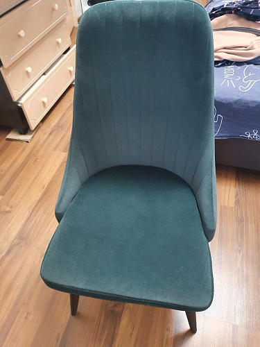 Стул на металлокаркасе Kora 1 gray / black фото покупателя 16