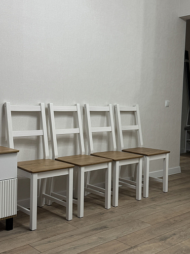 Обеденная группа Sonata/Соната антик / графит фото покупателя 35