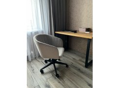 Компьютерное кресло Тибо confetti chocolate / белый фото покупателя 69