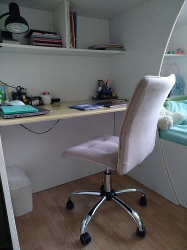 Компьютерное кресло One/Ван флок серый 29 фото покупателя 25