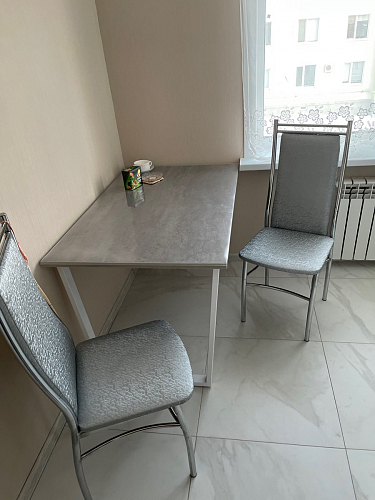 Деревянный стол Лота Лофт 140х80 дуб крафт табачный / черный матовый фото покупателя 732