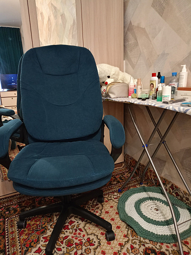 Компьютерное кресло Comfort lux серый фото покупателя 84