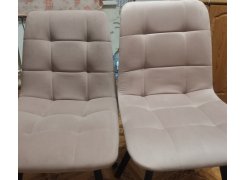 Стул на металлокаркасе Чилли светло-серый / черный фото покупателя 635