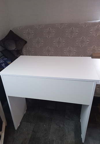 Стол письменный Kiwi белый  - Уцененный экземпляр фото покупателя 73