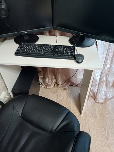 Стол письменный Kiwi белый - Уцененный экземпляр фото покупателя 41