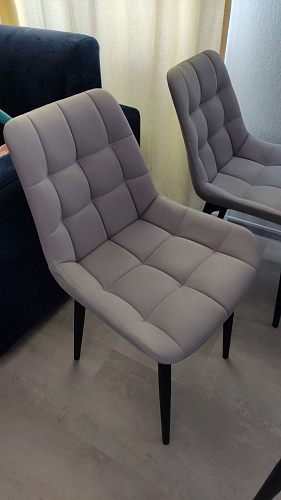 Стул на металлокаркасе Челси К бирюзовый / черный фото покупателя 140