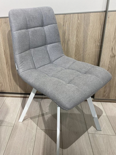 Стул на металлокаркасе Чилли бежевый / белый каркас фото покупателя 997