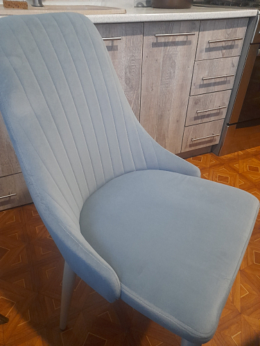 Стул на металлокаркасе Kora wine red / black фото покупателя 432