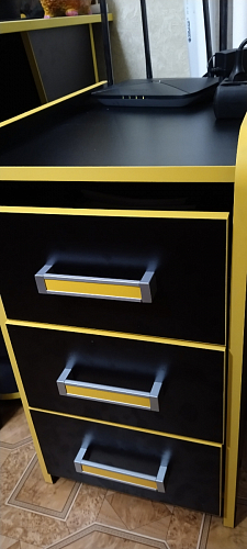 Тумба Ханна черная / красная - Уцененный экземпляр фото покупателя 81