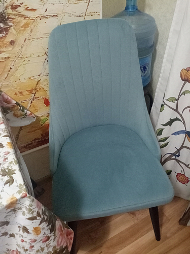 Стул на металлокаркасе Kora gray / black фото покупателя 454