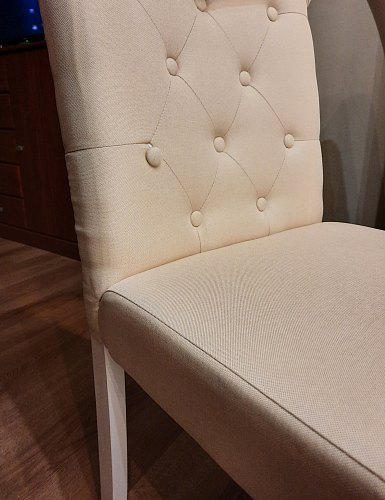 Стул Amelia white / fabric cream фото покупателя 10