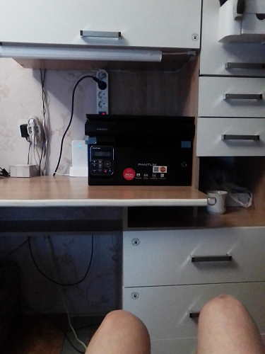 Стол компьютерный Джаз-17 белый правый фото покупателя 25