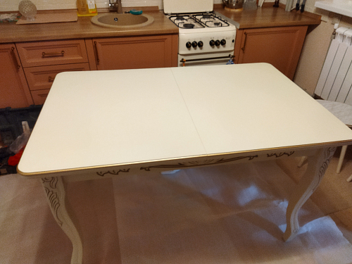 Стол Мауро патина золото фото покупателя 2