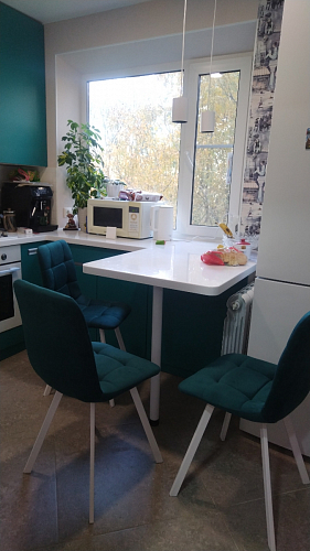 Стул на металлокаркасе Чилли светло-серый / белый каркас фото покупателя 376