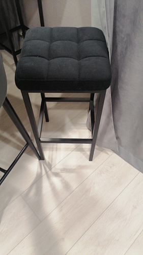 Барный стул Лофт линкольн белый / белый матовый фото покупателя 53