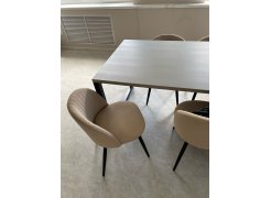 Стул на металлокаркасе Gabi 1 gray / black фото покупателя 251