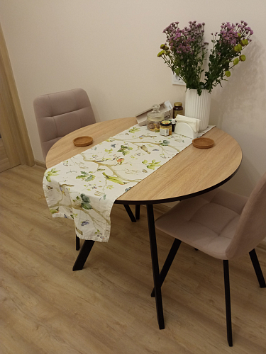 Стул на металлокаркасе Чилли К темно-серый (velutto 32) / черный фото покупателя 668