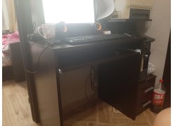 Компьютерный стол Джаз-24 левый белый фото покупателя 62