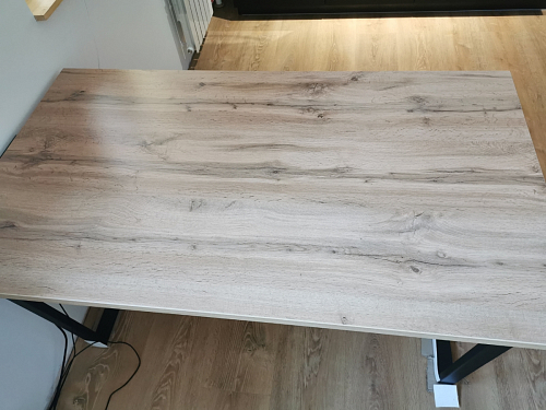 Деревянный стол Лота Лофт 140х80 дуб крафт табачный / черный матовый фото покупателя 939