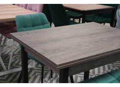 Стул на металлокаркасе Челси бирюзовый / черный из шоурума 4