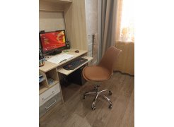 Компьютерное кресло Kolin с подушкой clear / white фото покупателя 52