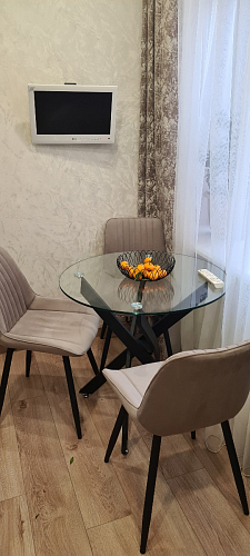 Стул на металлокаркасе Седа К крутящийся светло-серый / белый фото покупателя 12