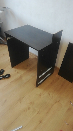 Компьютерный стол Джаз-24 правый дуб сонома фото покупателя 140