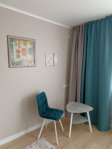 Стул на металлокаркасе Чилли черный / зеленый фото покупателя 1091