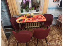 Стул на металлокаркасе Gabi green / black фото покупателя 114