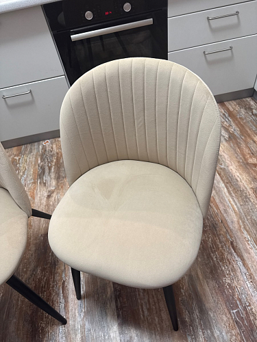 Стул на металлокаркасе Gabi 1 light purple / black фото покупателя 575