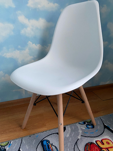 Пластиковый стул Eames PC-015 желтый фото покупателя 369