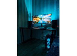 Стол Лота Лофт 140 25 мм черный матовый / дуб вотан фото покупателя 796