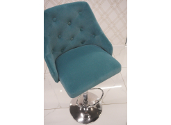 Барный стул Laguna blue velour из шоурума 1