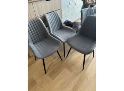 Стул на металлокаркасе Седа К крутящийся светло-серый  / белый фото покупателя 121