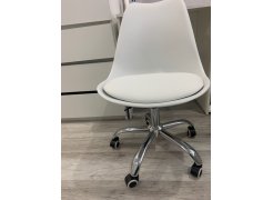 Компьютерное кресло Kolin с подушкой clear / white фото покупателя 394