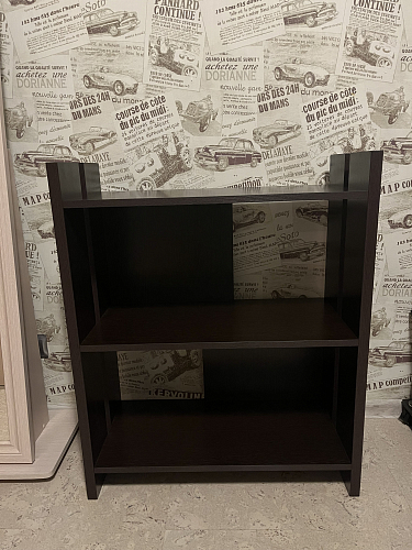 Стеллаж 85 см венге фото покупателя 2