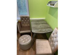 Стул Amelia white / fabric cream фото покупателя 3