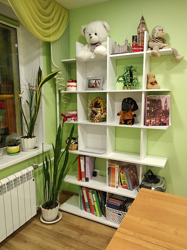 Стеллаж СТ-5 дуб сонома / белый фото покупателя 10